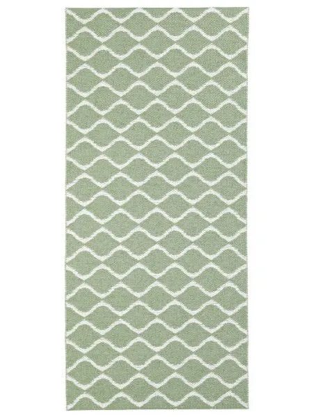 Plastové koberce - Horredsmattan Wave (zelená)