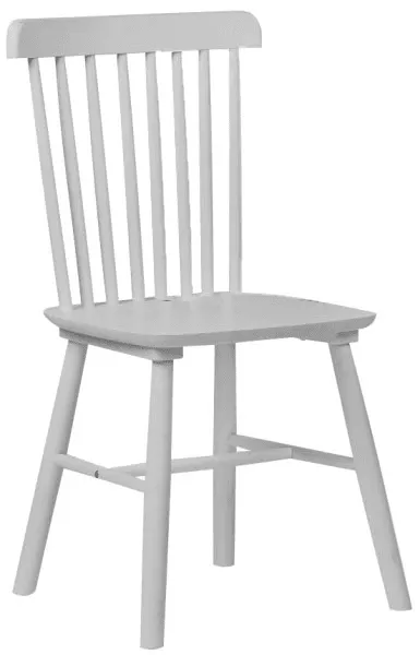 Pinnstol - Elsa (ljusgrå) - 2 st