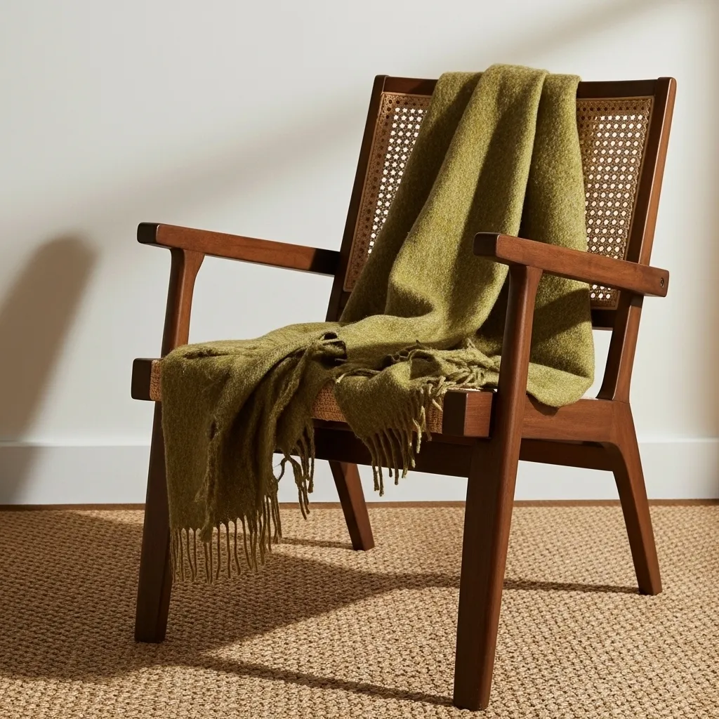 Dečky - Dečka z vlnenej zmesi - Samantha (olivová zelená)