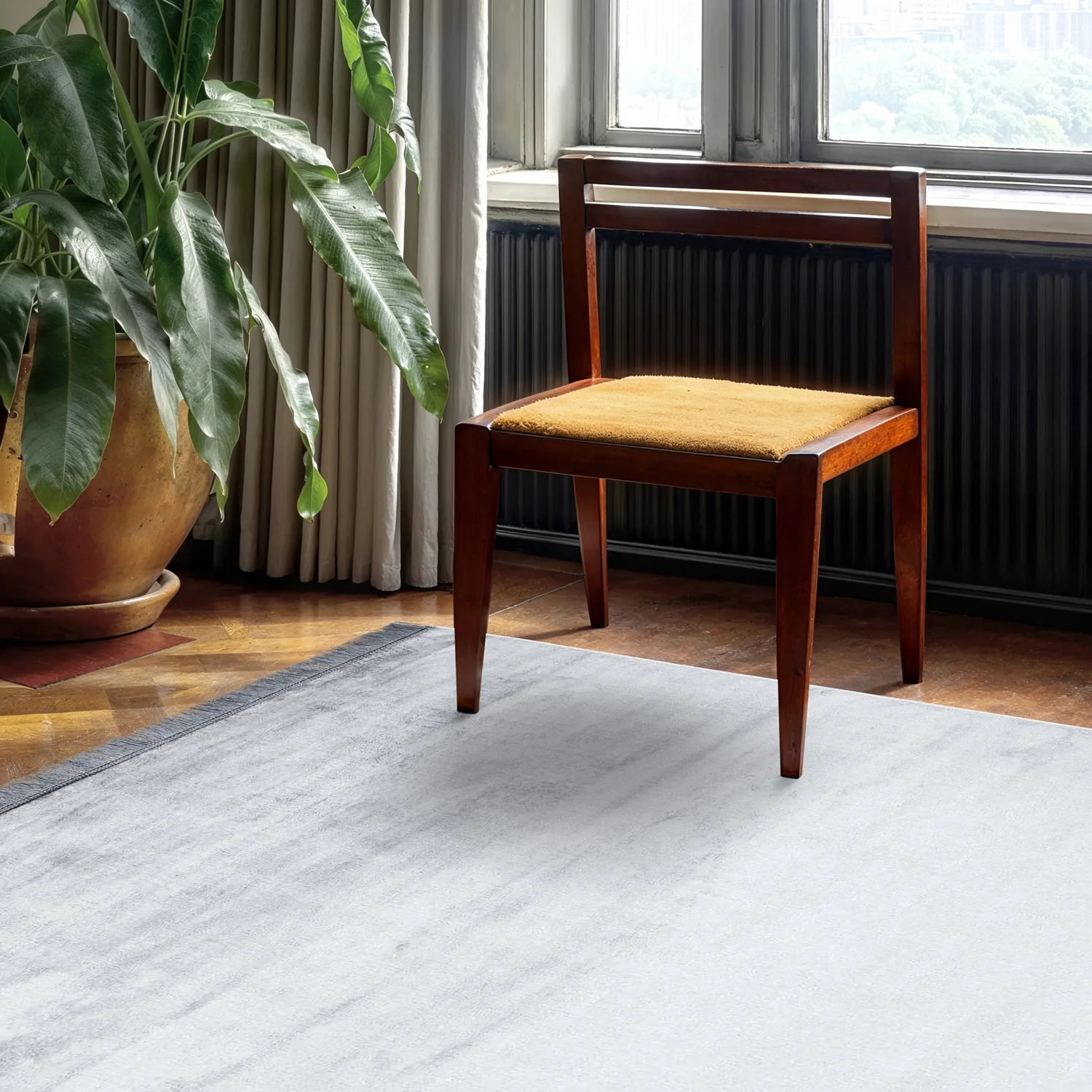 Koberec Wilton - Art Silk (svetlomodrá)