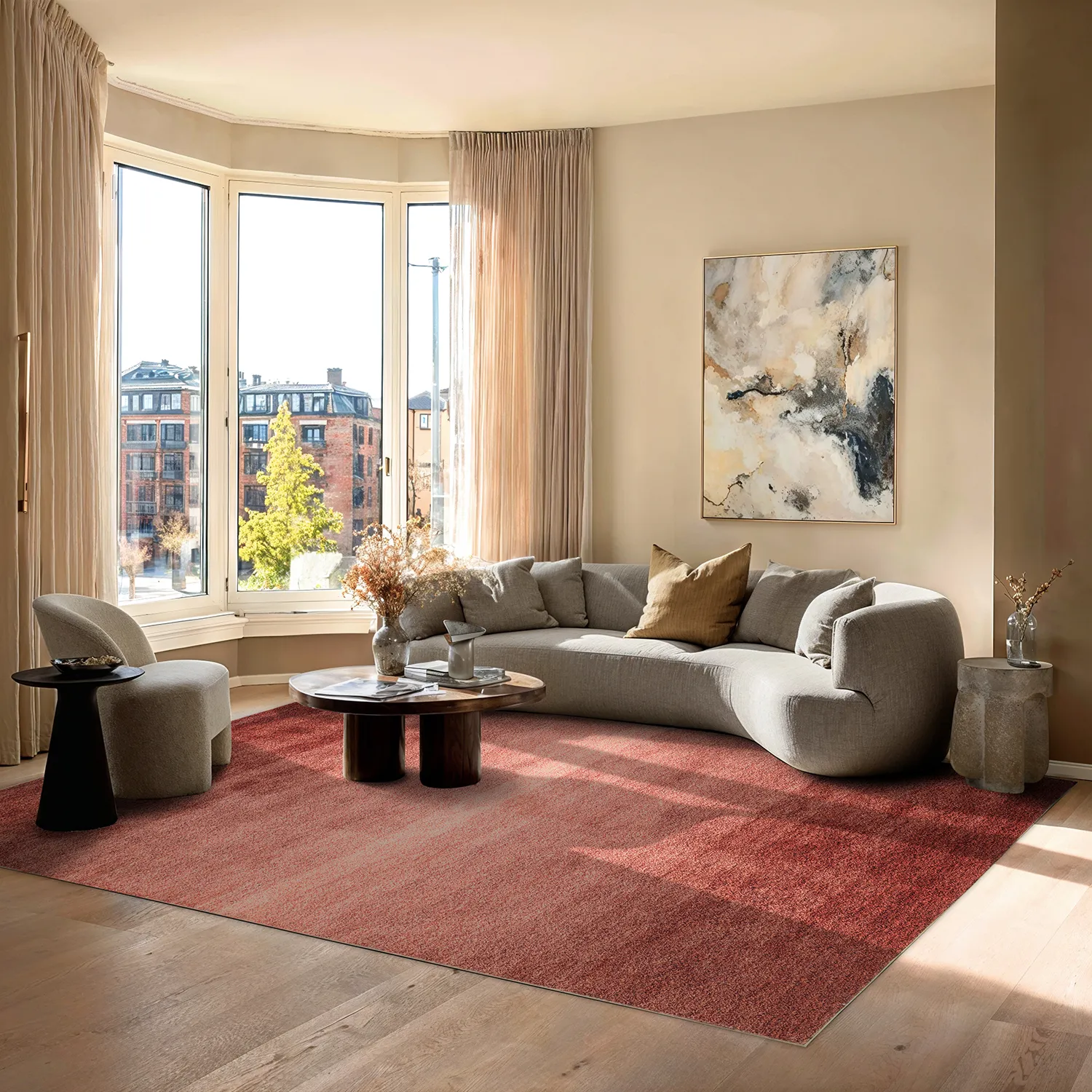 Koberec Wilton - Bacalar (terakota)