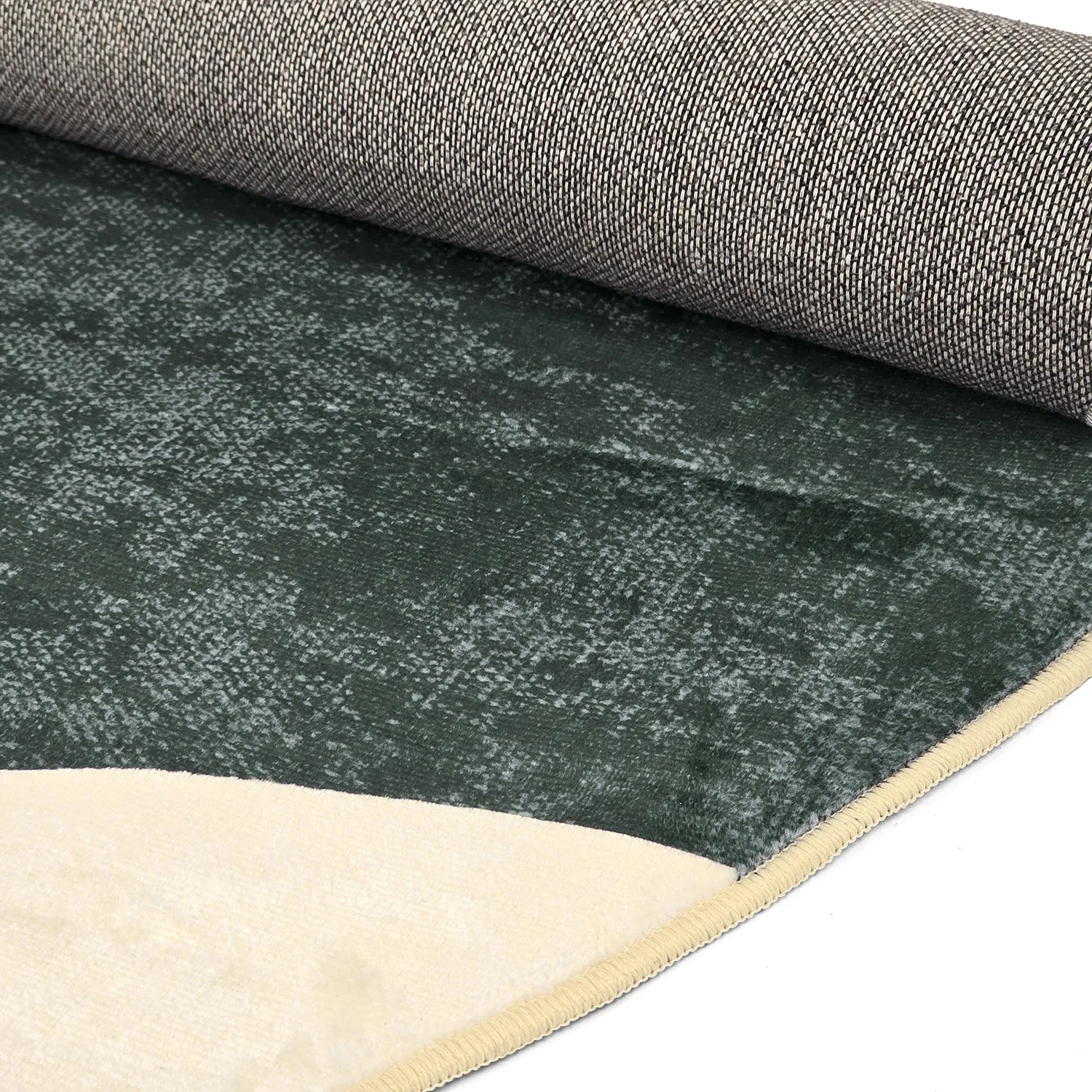 Kruhový koberec - Barcelona (zelený)