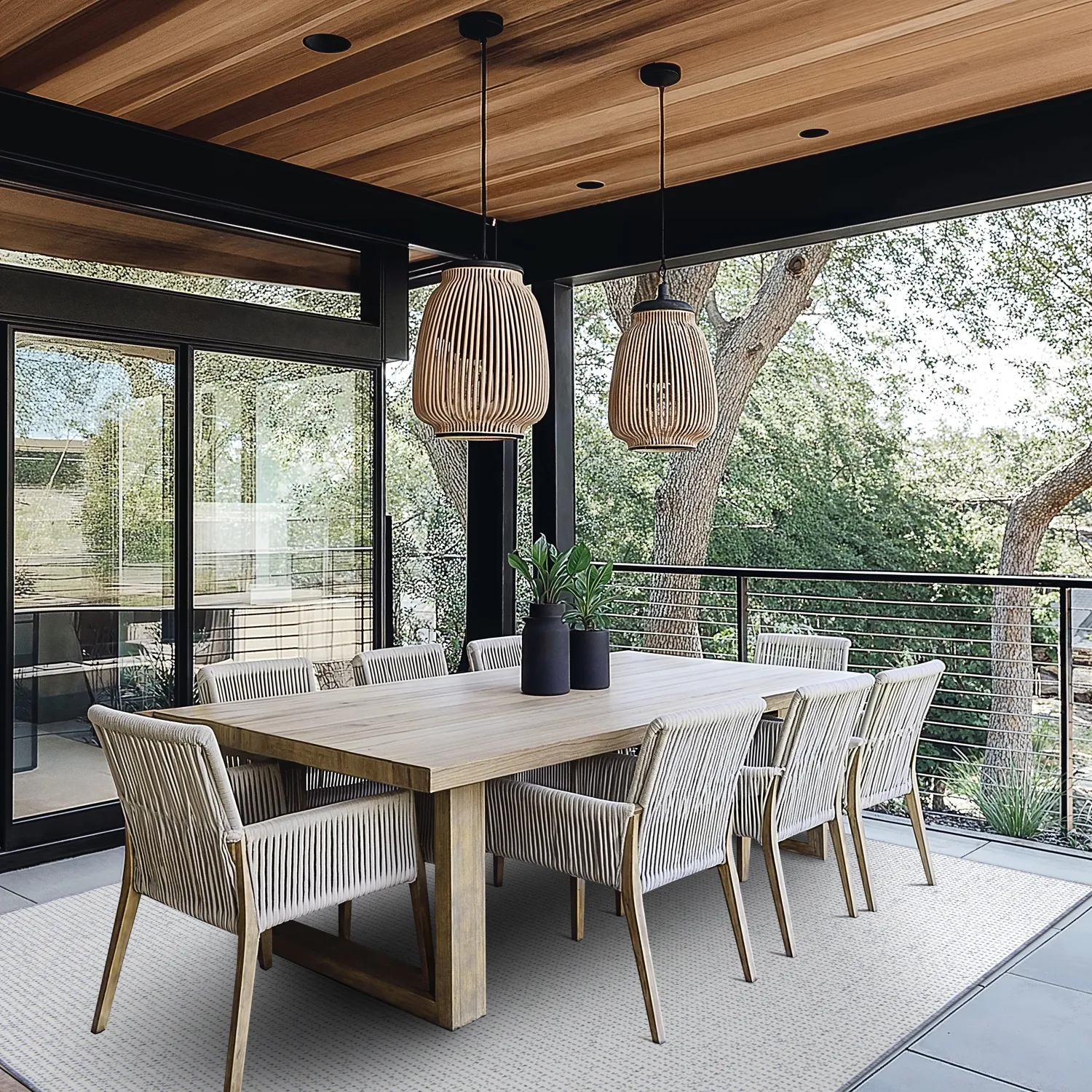 Koberec pre interiér a exteriér - Bergen (strieborný)