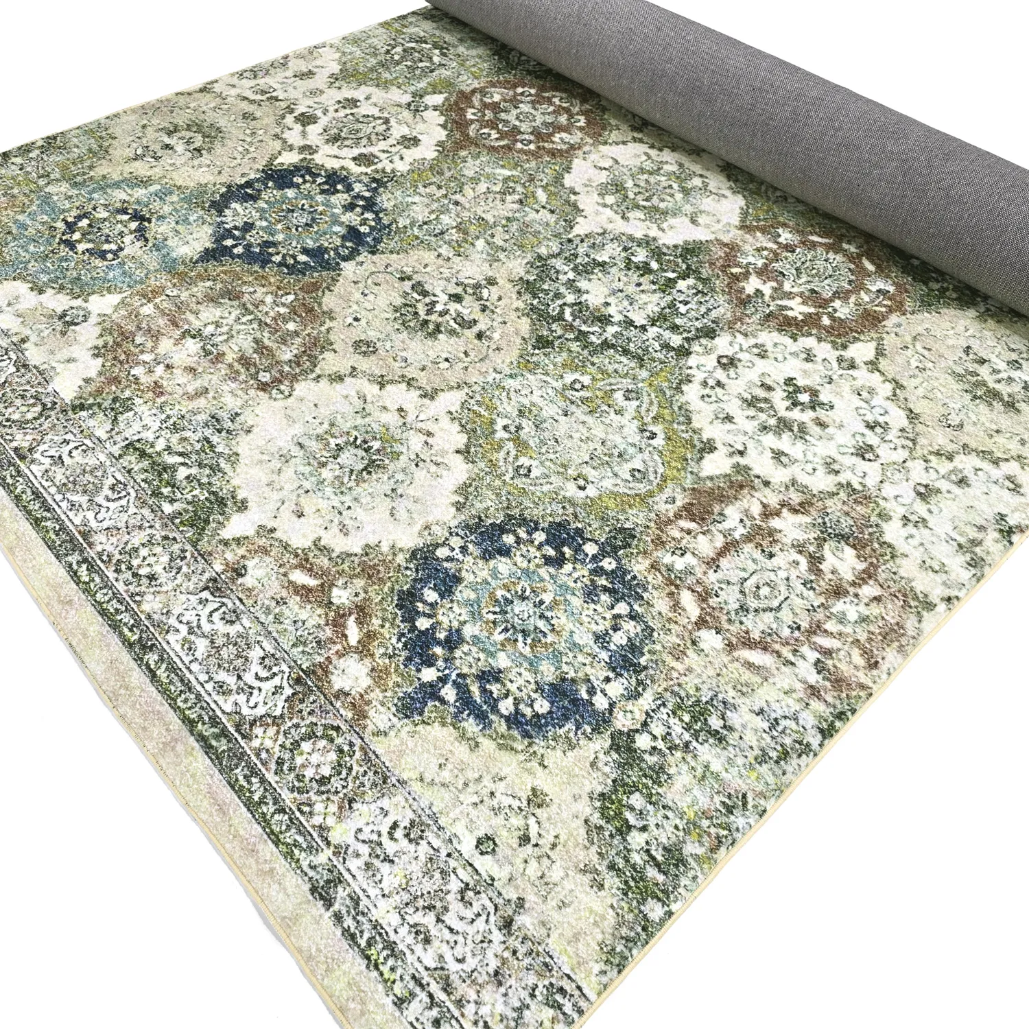 Koberec Wilton - Bohemia (zelený/multi)