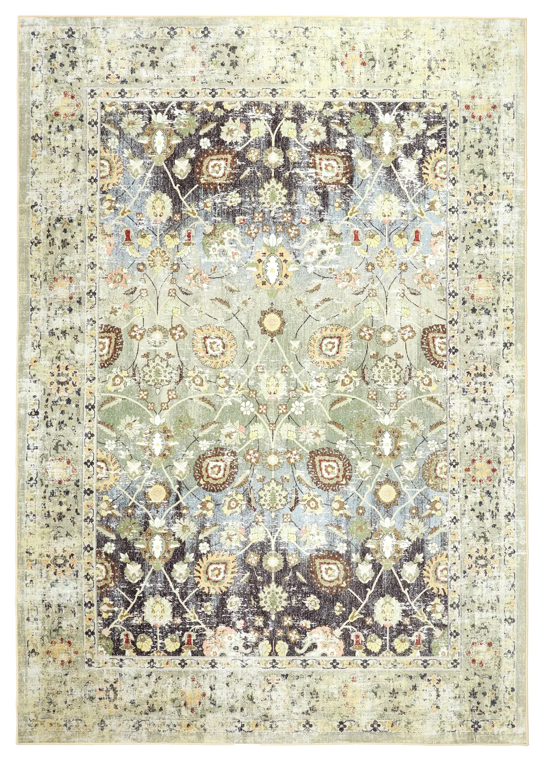 Koberec Wilton - Bouhjar (béžový/multicolor)