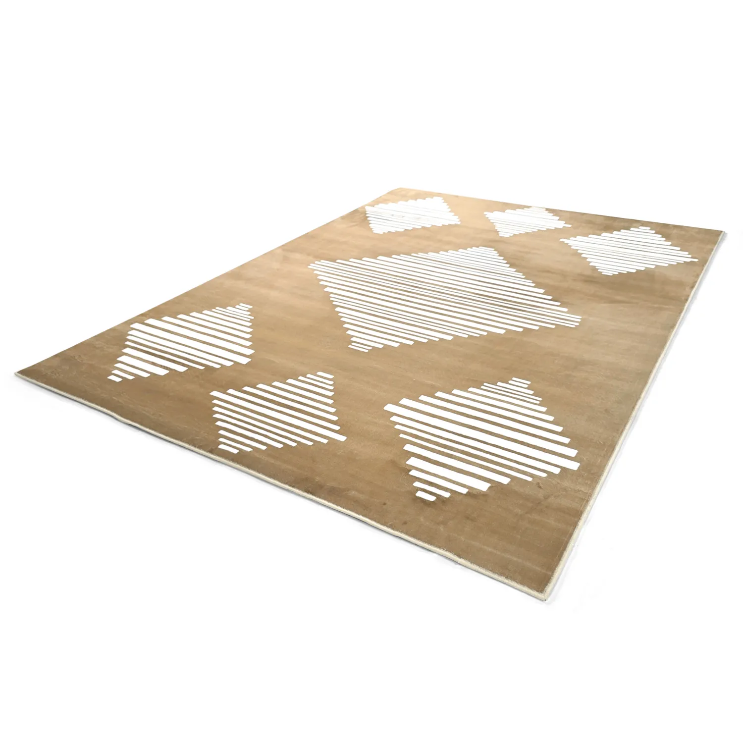 Koberec Wilton - Carmen (hnedá/biela)