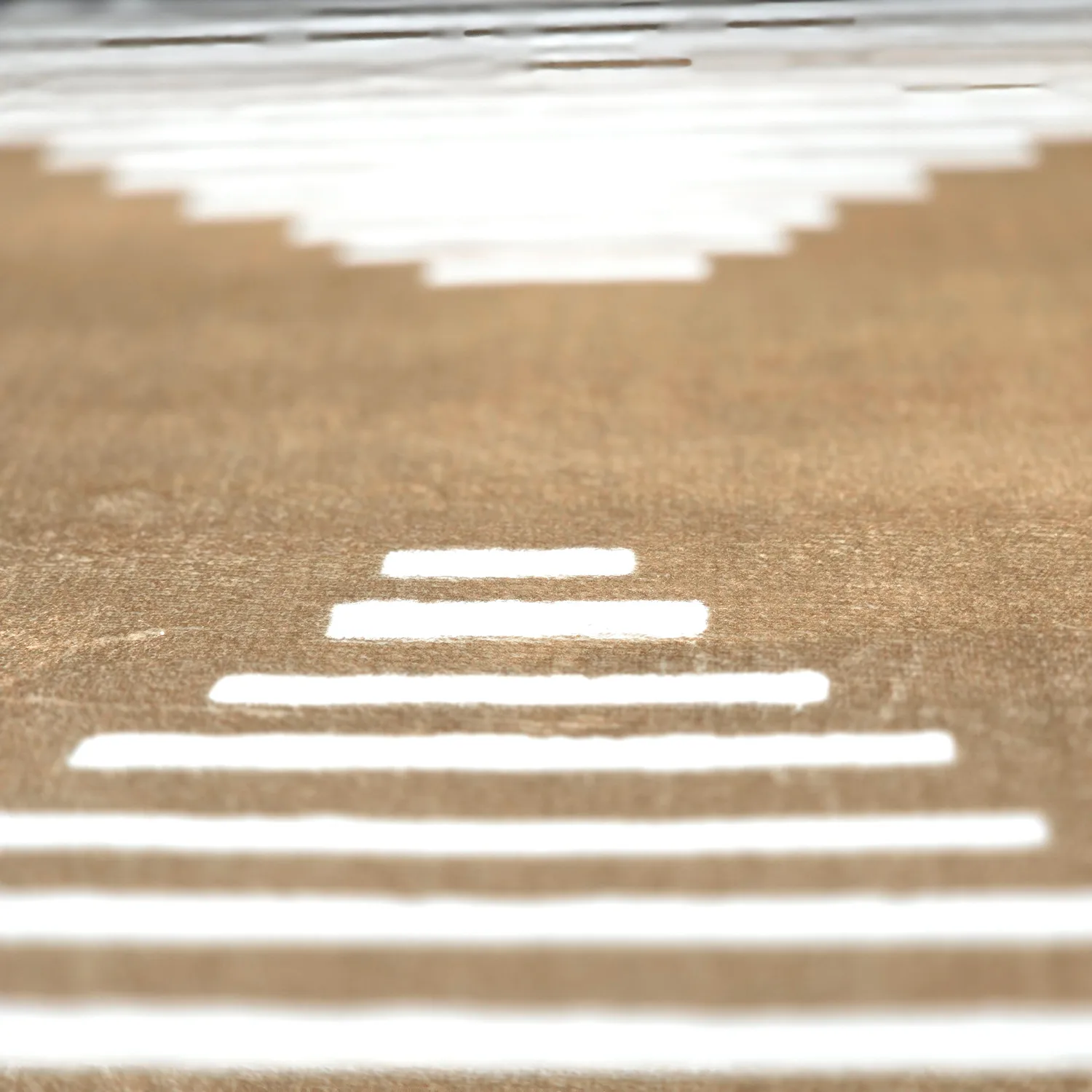 Koberec Wilton - Carmen (hnedá/biela)