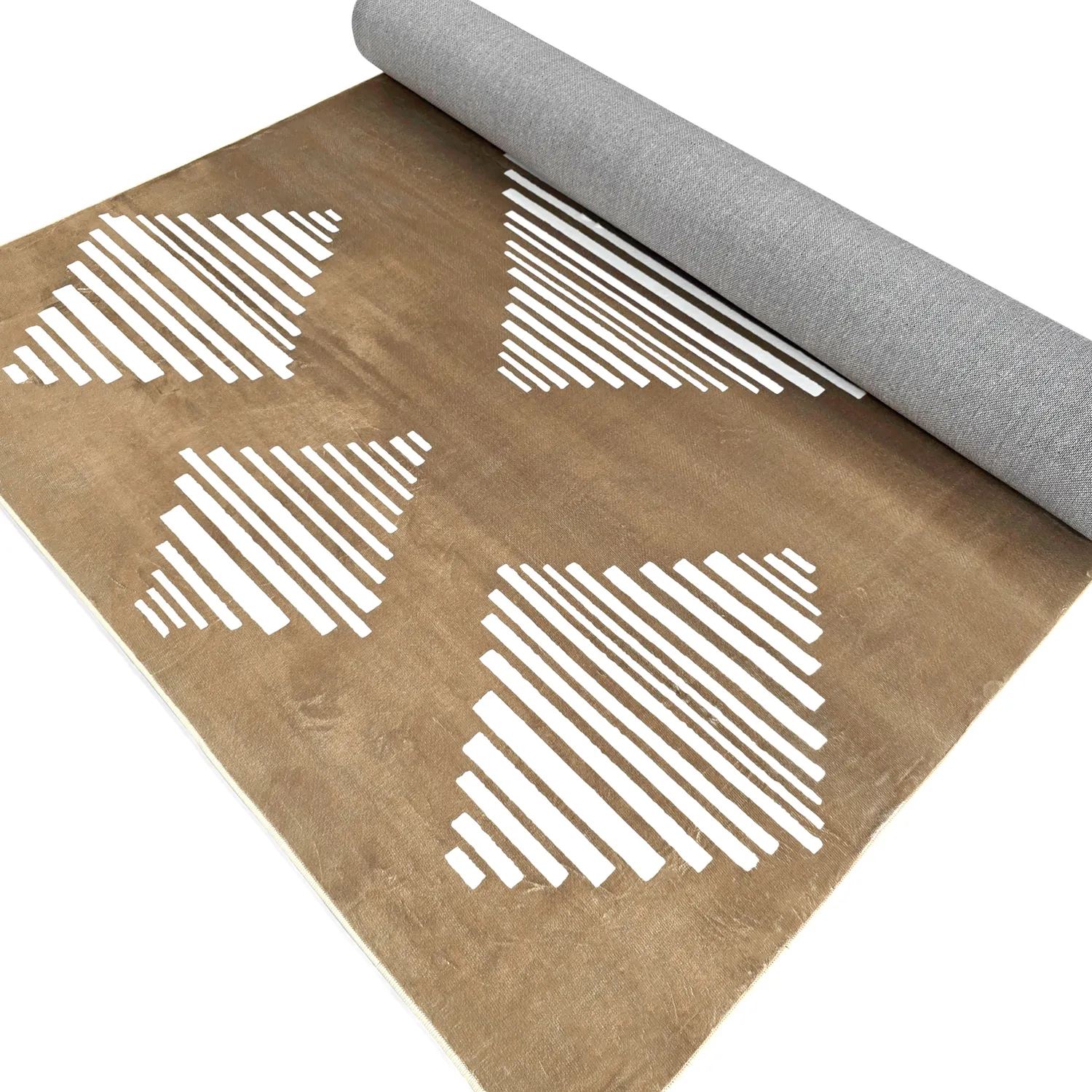 Koberec Wilton - Carmen (hnedá/biela)