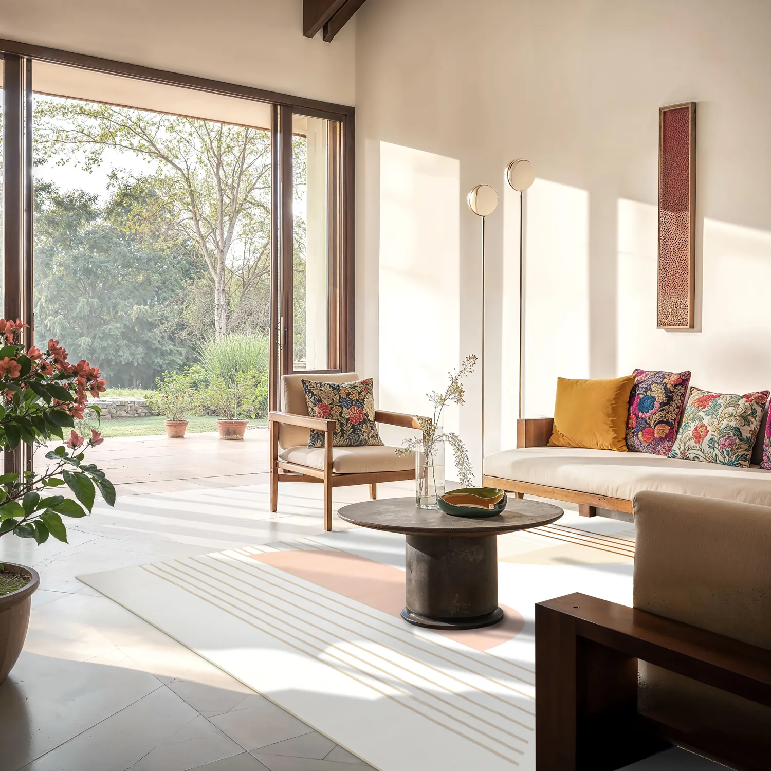 Koberec Wilton - Delft (ružový/multi)