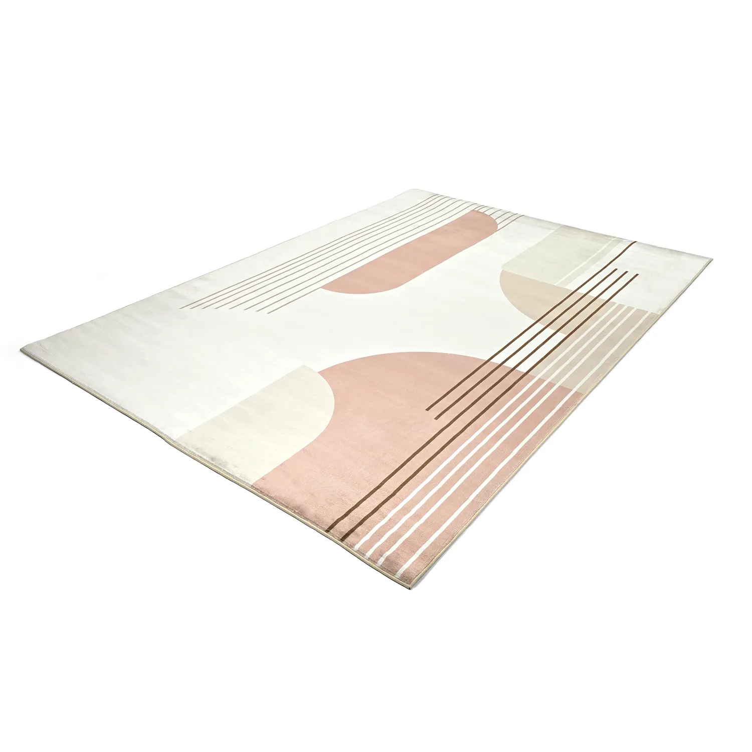 Koberec Wilton - Delft (ružový/multi)