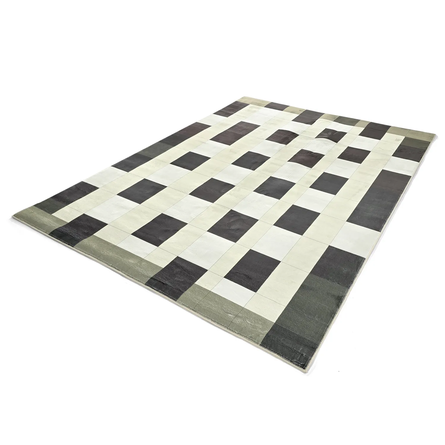 Koberec Wilton - Ferro (hnedý/krémový)