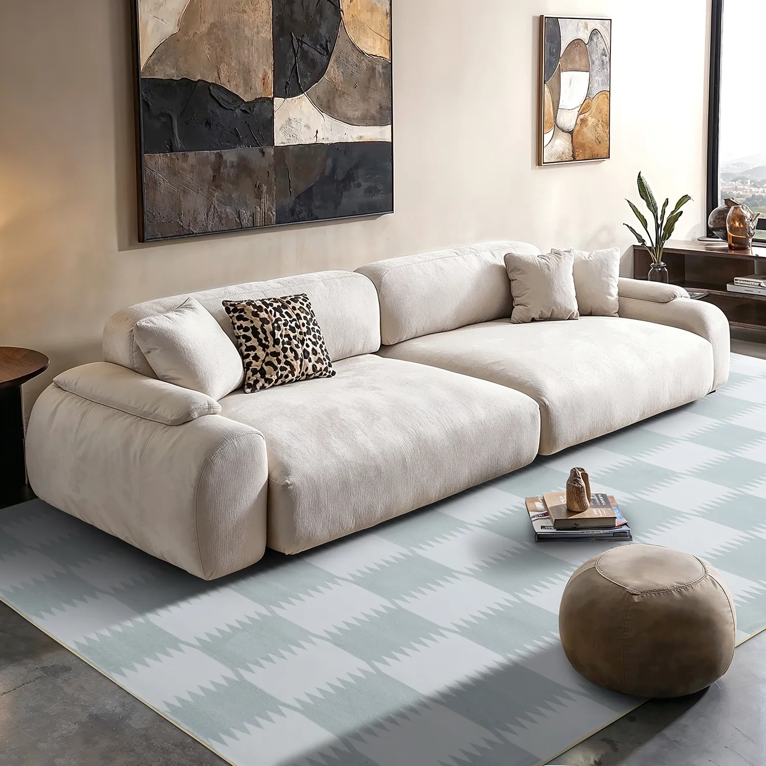 Koberec Wilton - Gobi (šedý/biely)