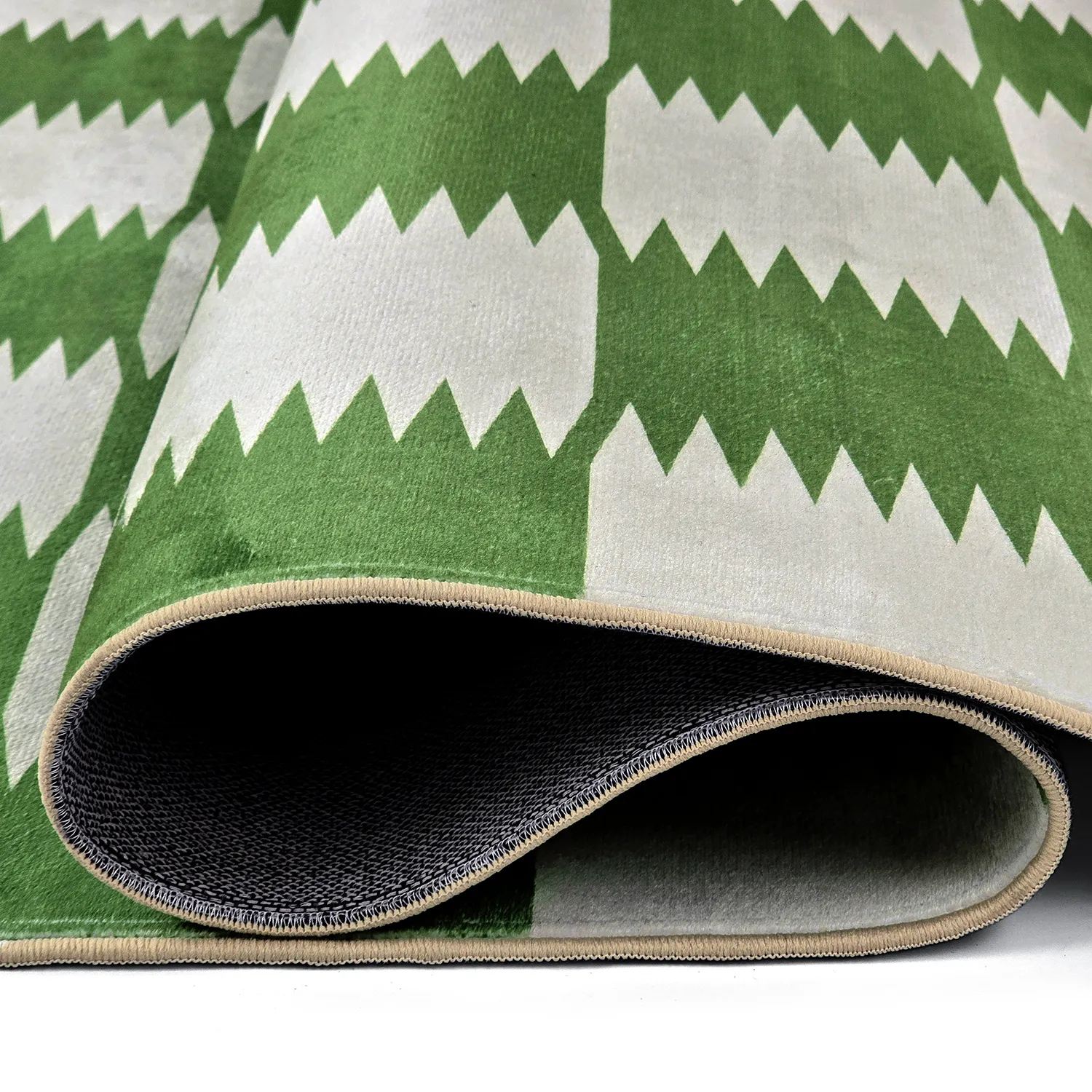 Koberec Wilton - Gobi (zelený/biely)