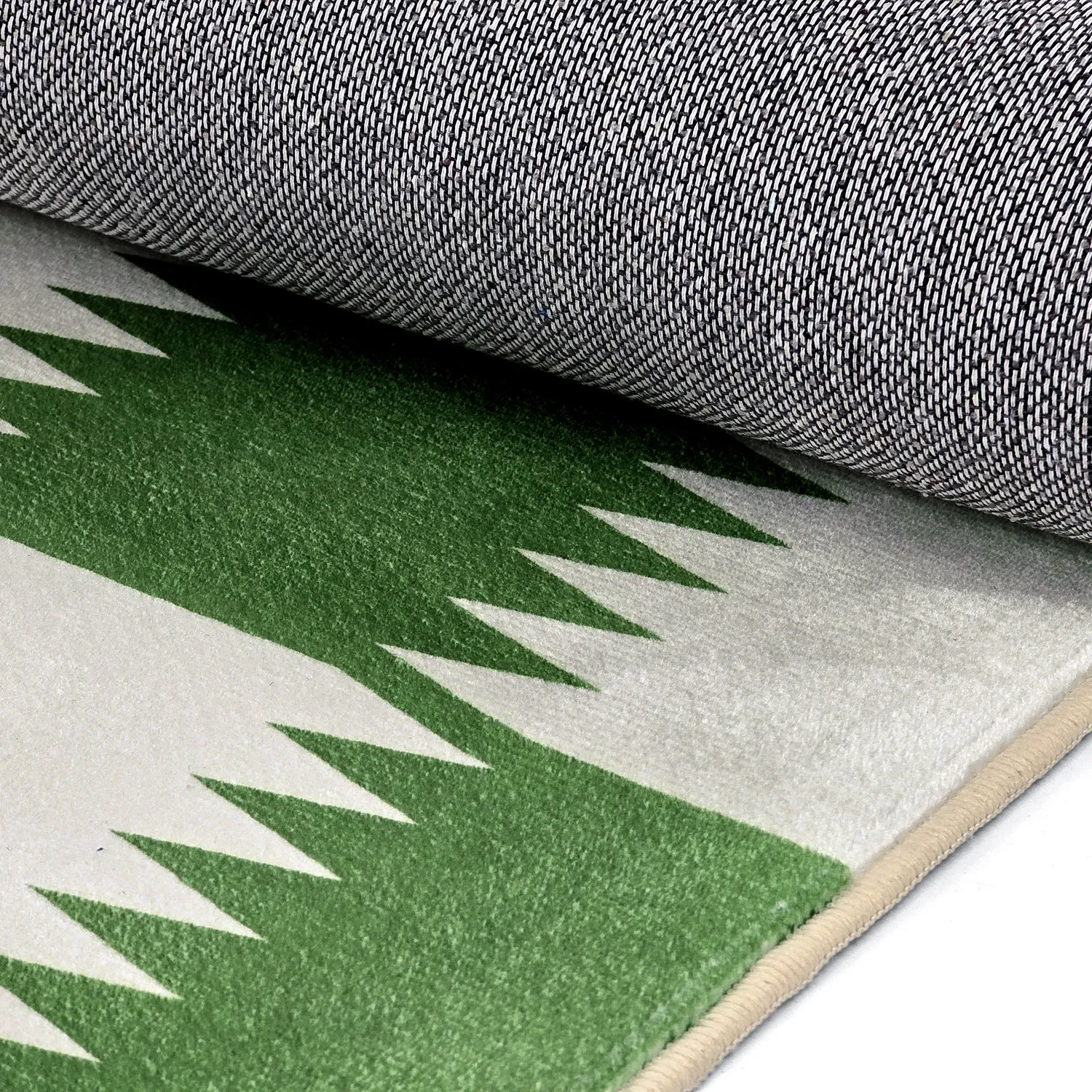 Koberec Wilton - Gobi (zelený/biely)