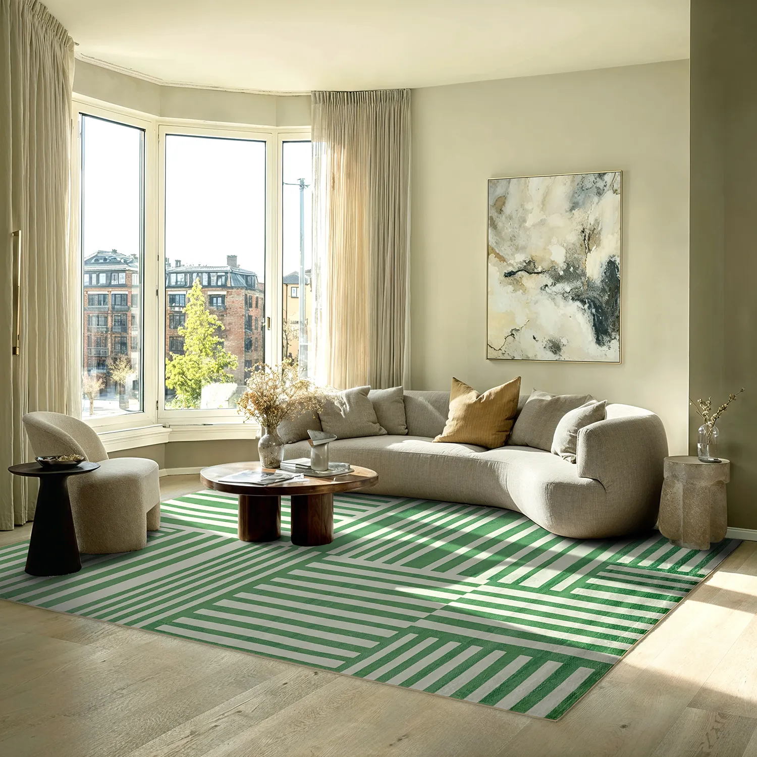 Koberec Wilton - Joma (zelený)