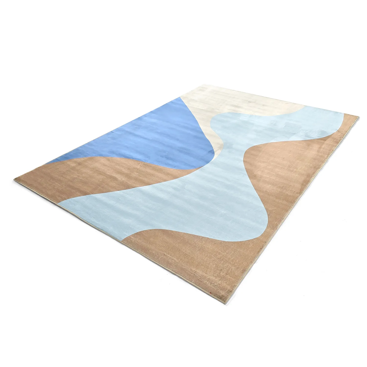 Koberec Wilton - Leiden (modrá/hnedá)