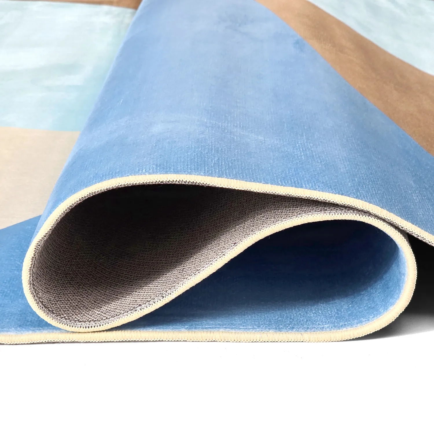 Koberec Wilton - Leiden (modrá/hnedá)