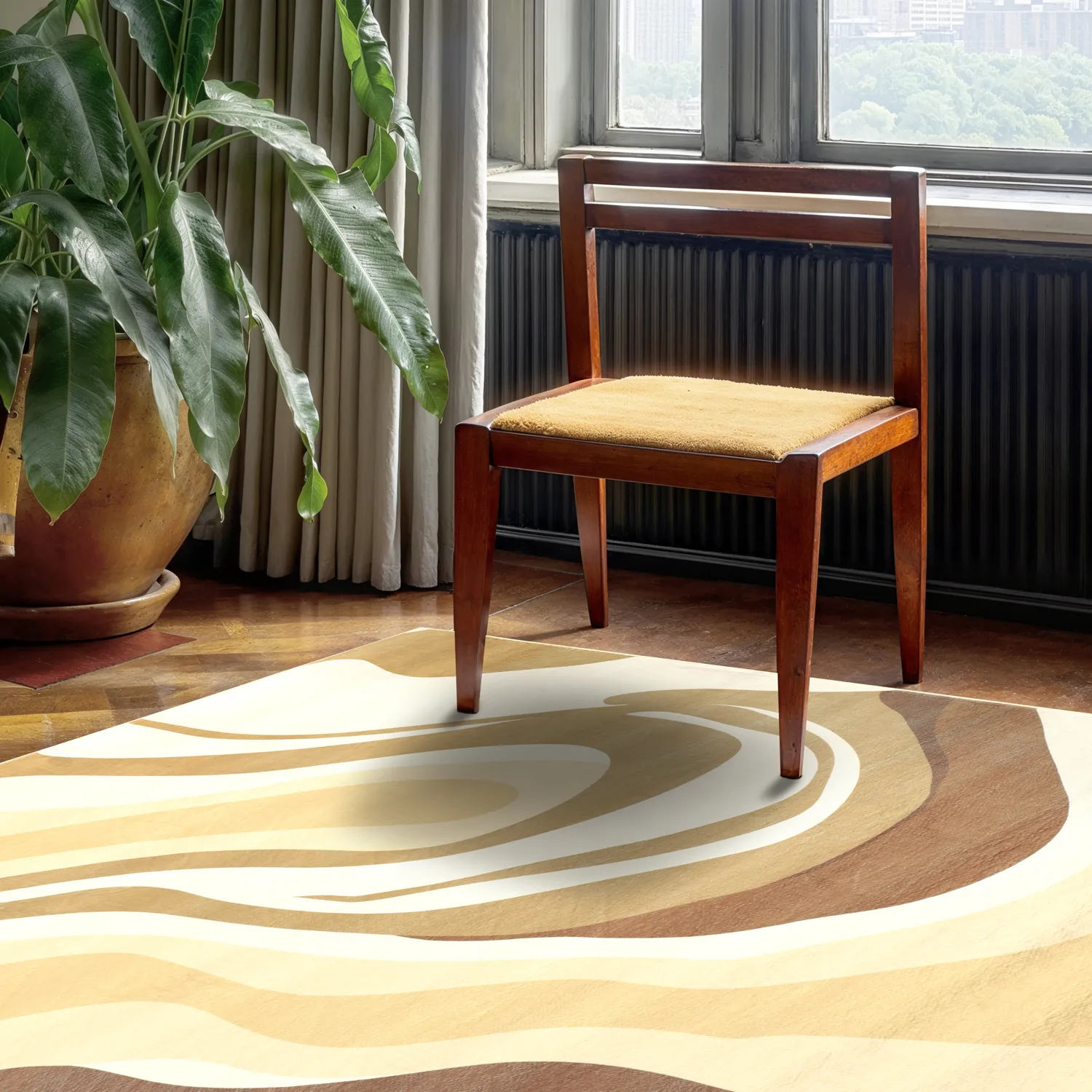 Koberec Wilton - Mudgee (hnedý/multi)