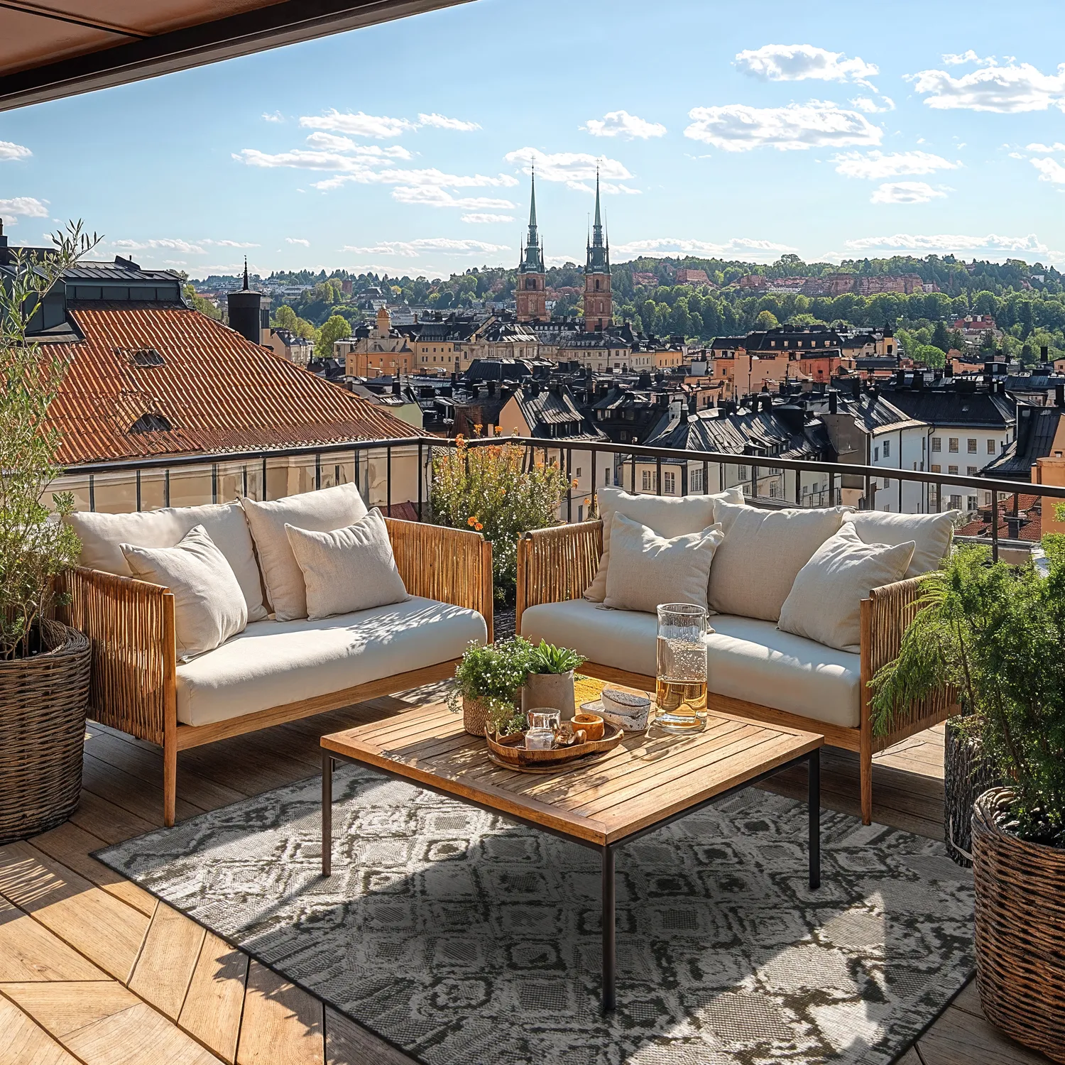 Koberec na interiér a exteriér - Brussels Night (šedý)