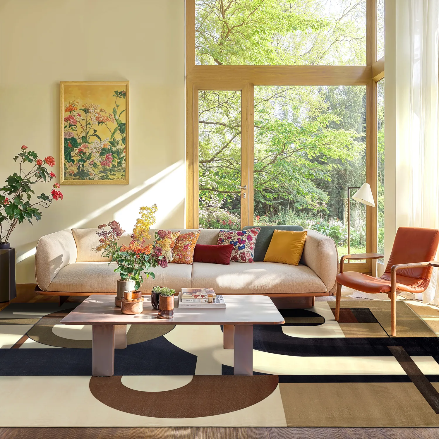 Koberec Wilton - Nysa (hnedý/multi)