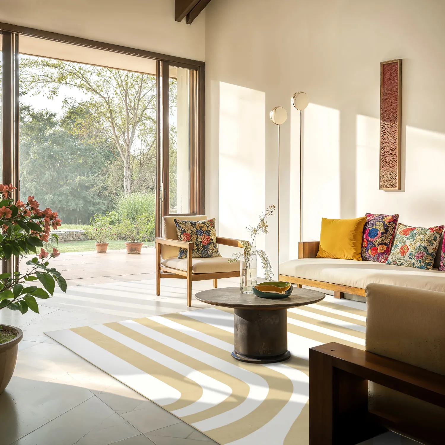 Koberec Wilton - Obidos (béžový/biely)