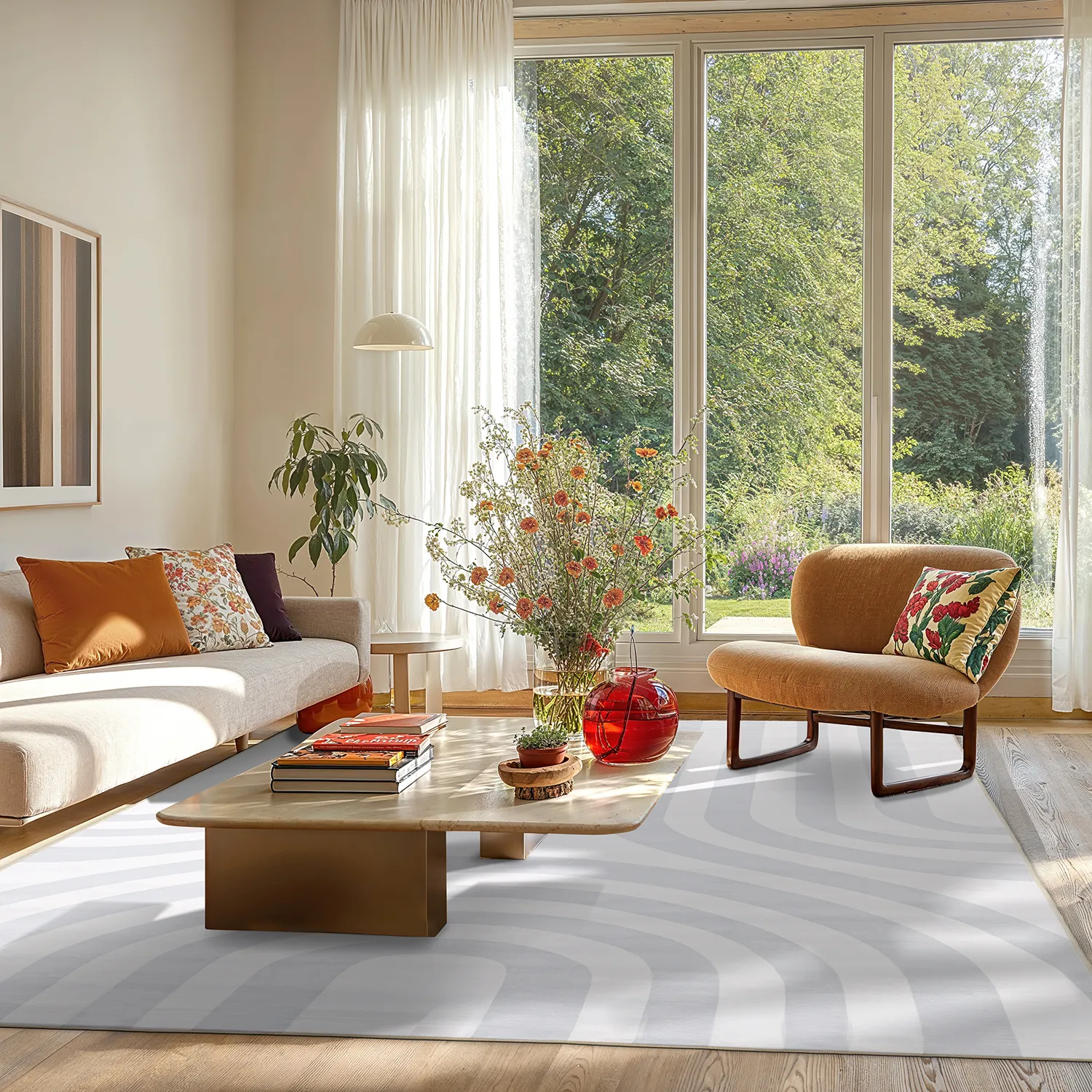 Koberec Wilton - Obidos (šedý/biely)