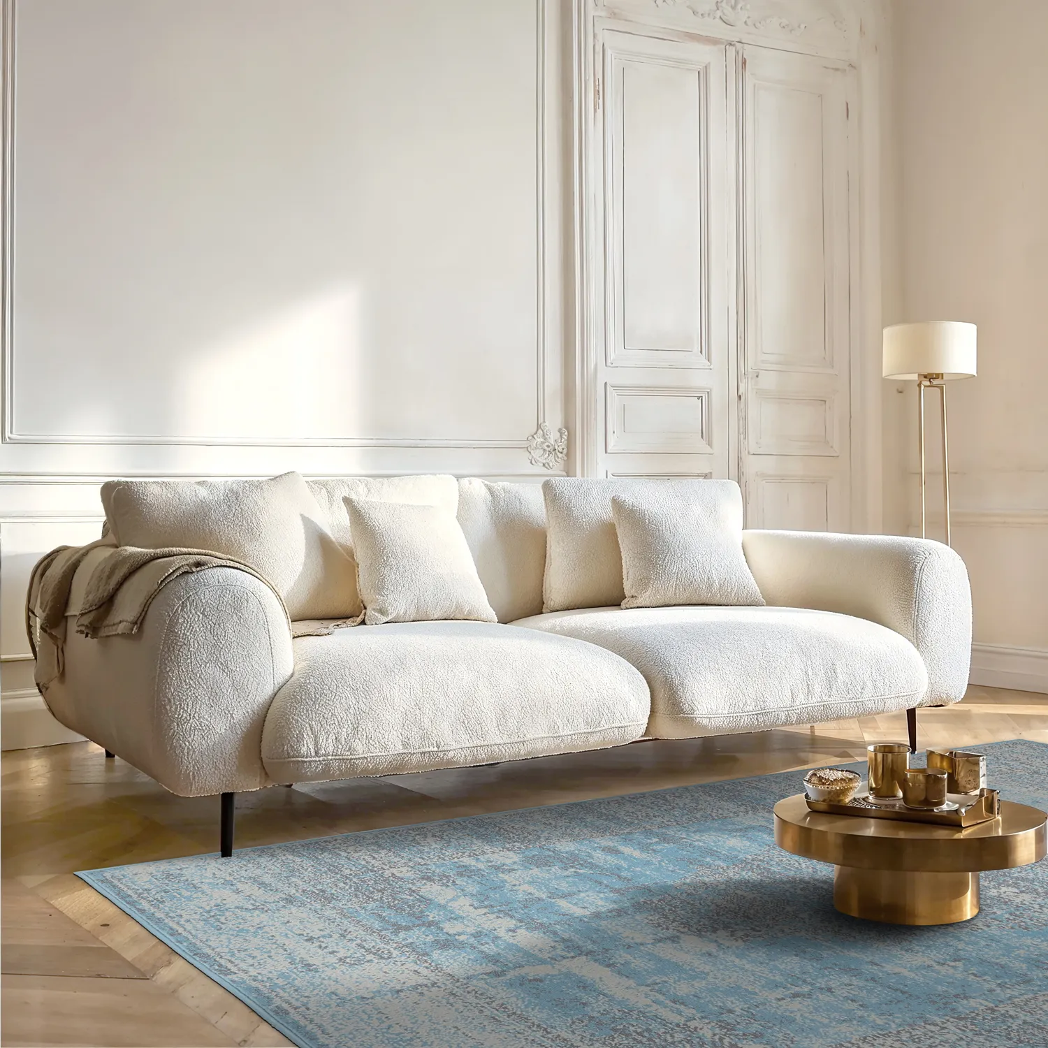 Koberec Wilton - Peking Royal (tyrkysová)