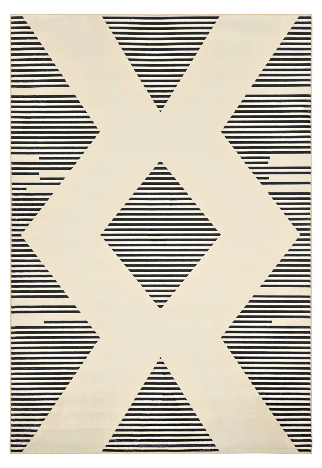 Koberec Wilton - Pucon (čierny/krémový)