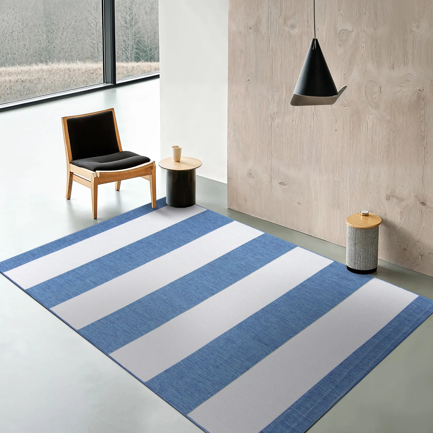 Koberec na vnútorné a vonkajšie použitie - Santana (modrý)