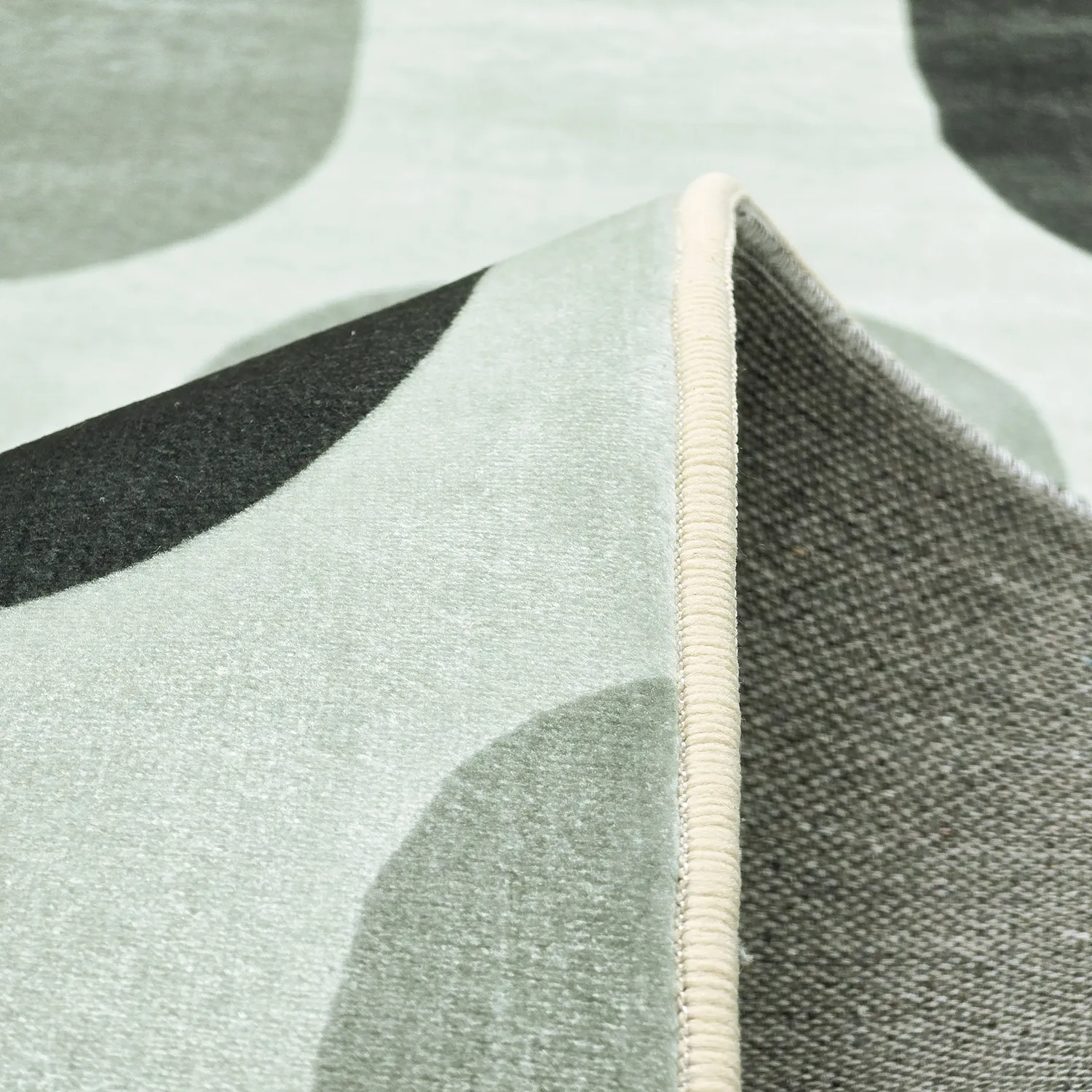 Koberec Wilton - Sapa (zelený/sivý)