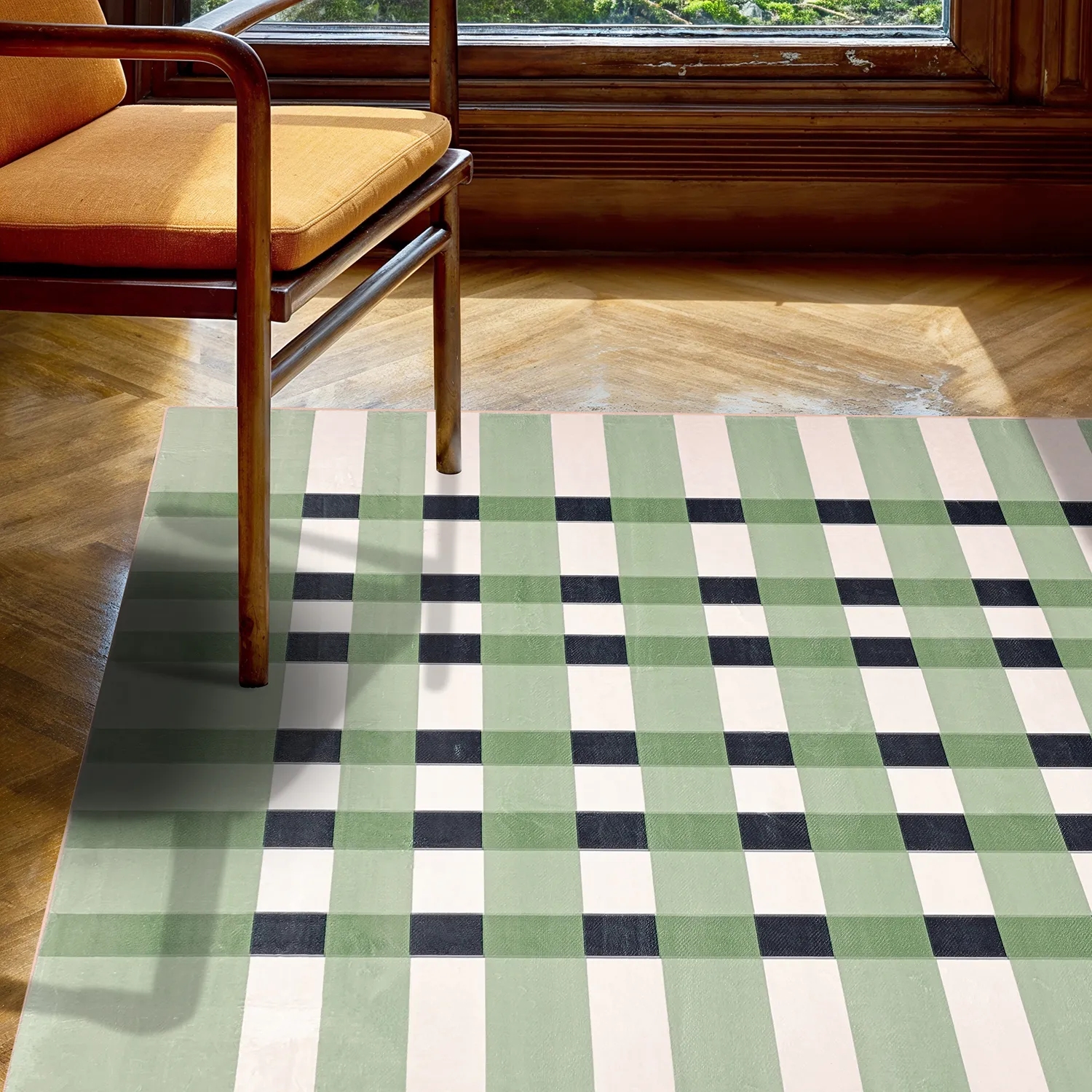 Koberec Wilton - Sedona (zelený/multi)