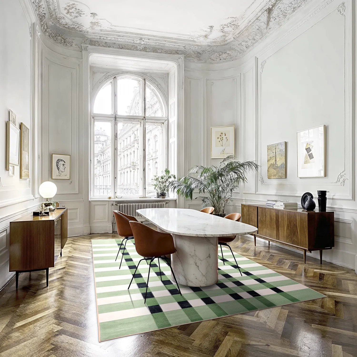 Koberec Wilton - Sedona (zelený/multi)