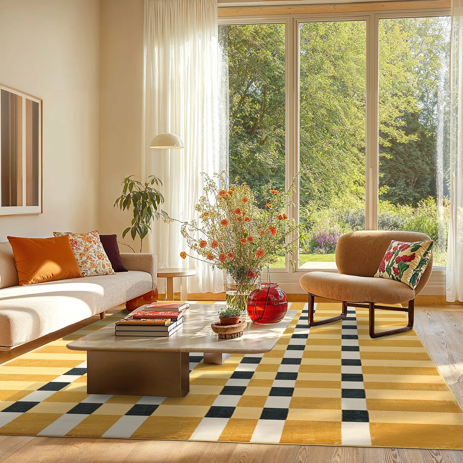 Koberec Wilton - Sedona (žltý/multi)