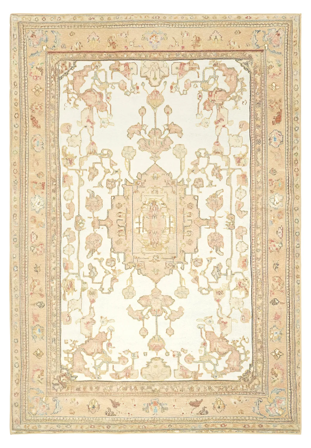 Koberec Wilton - Siwa (damask)