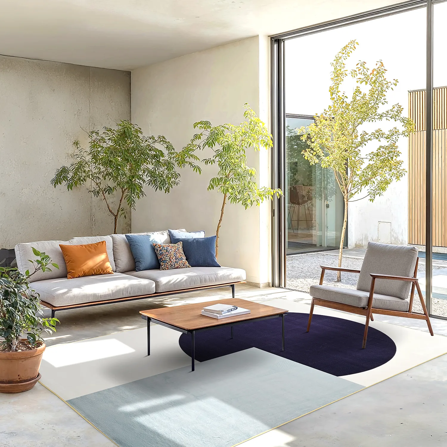 Koberec Wilton - Taos (biela/čierna/sivá)