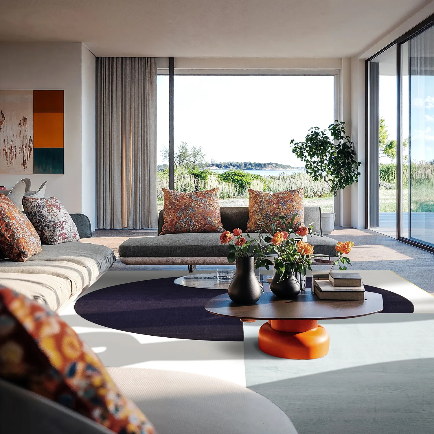 Koberec Wilton - Taos (biela/čierna/sivá)