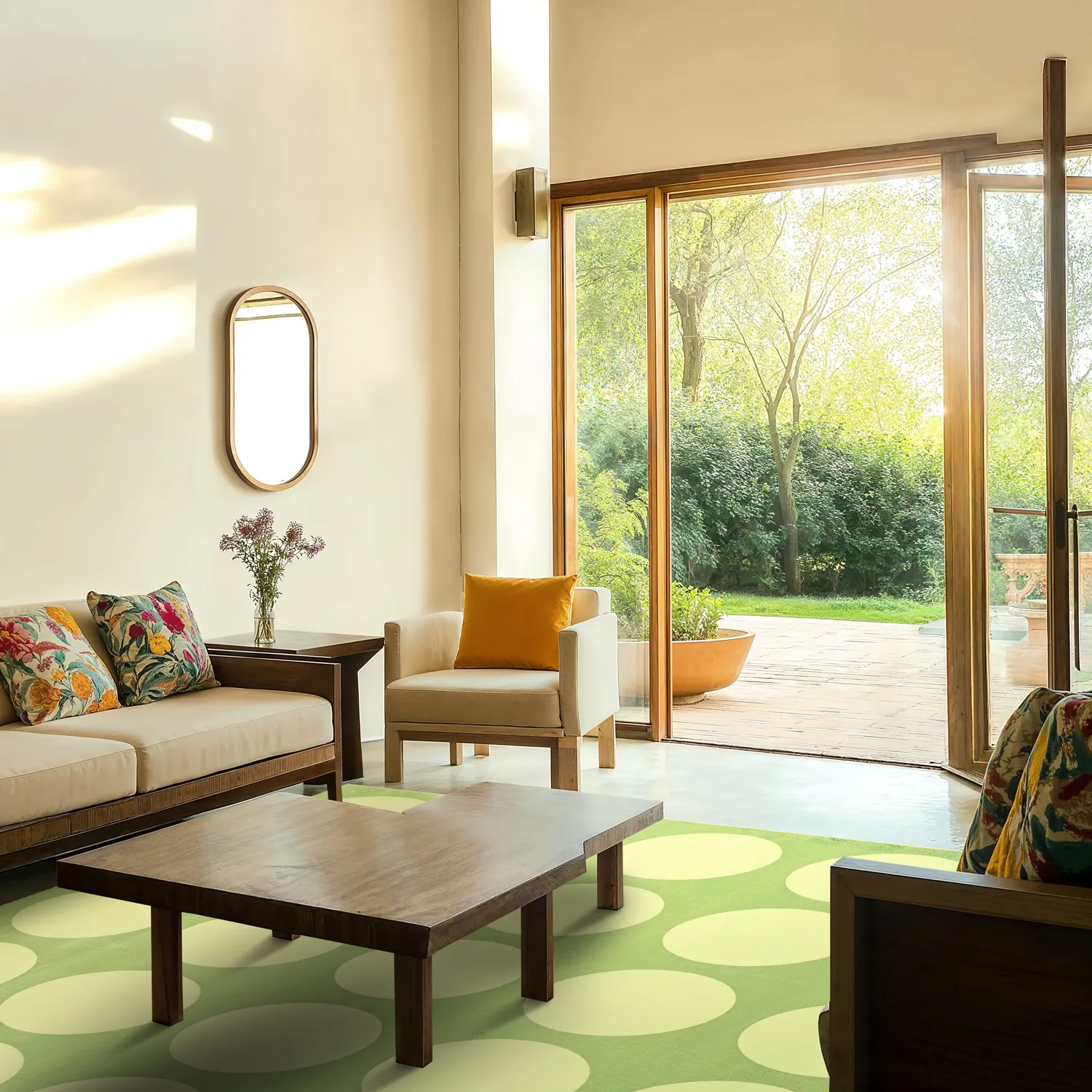 Koberec Wilton - Wanaka (zelený)