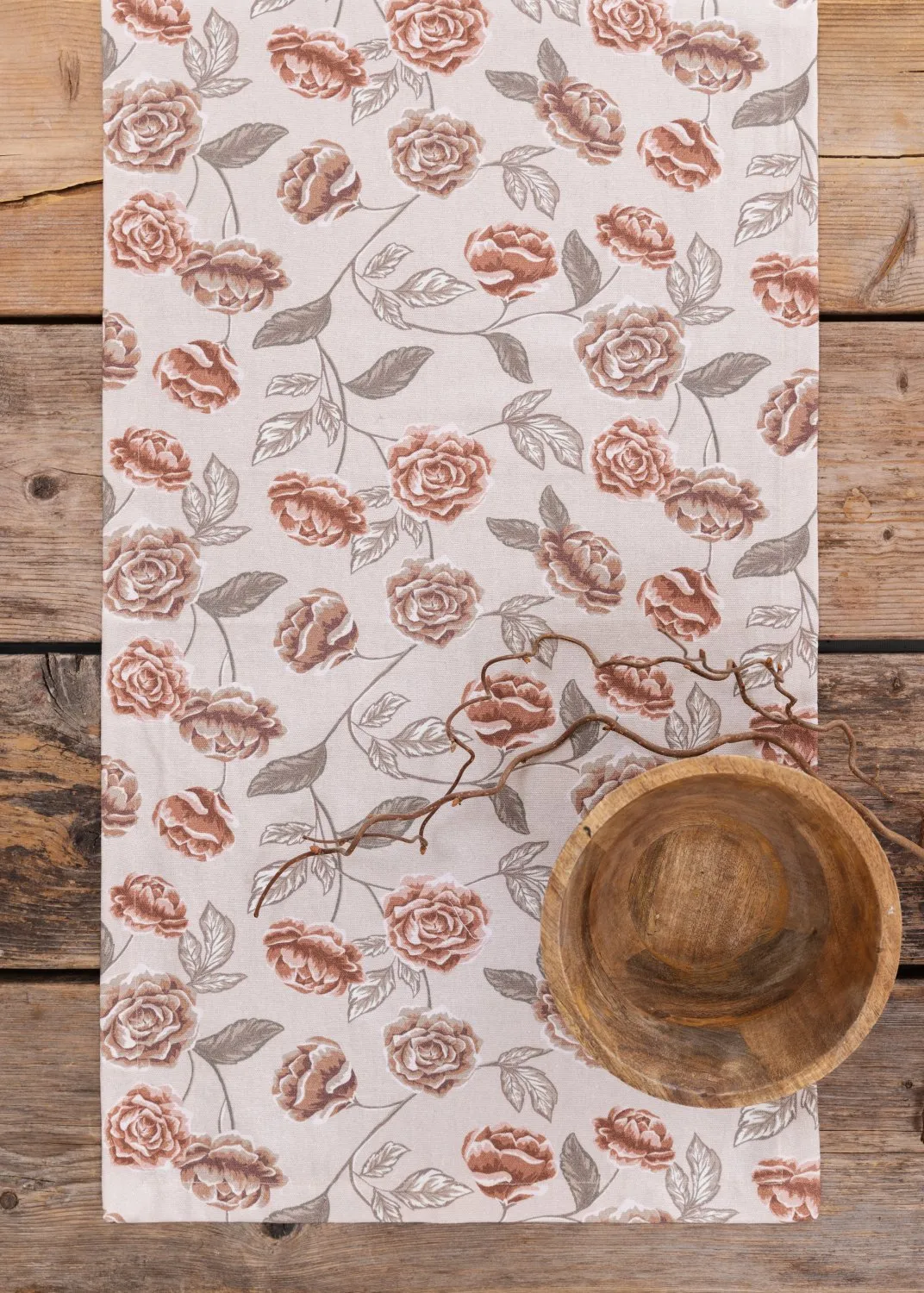 Stolové behúne - Behúne Wreath (ružová)