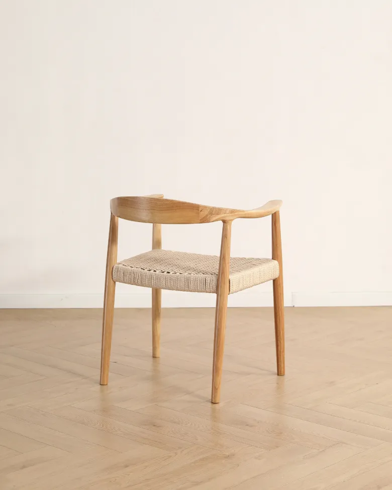 Stol - Ask (natur) - 2 st