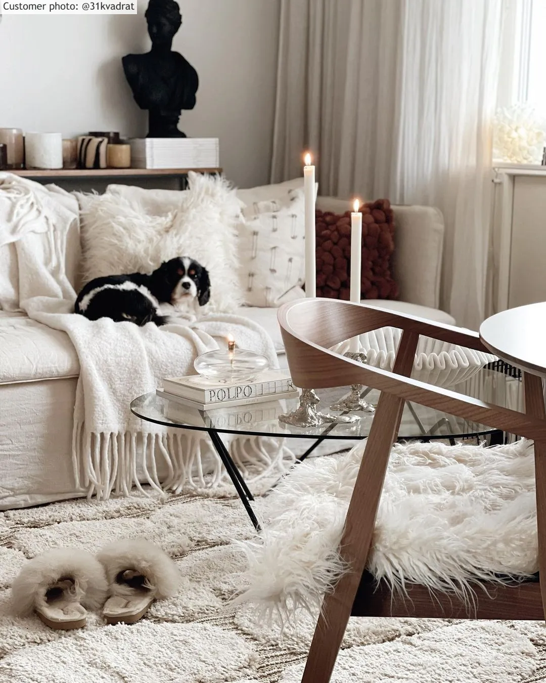 Koberce s dlhým vlasom - Fondi (béžová)