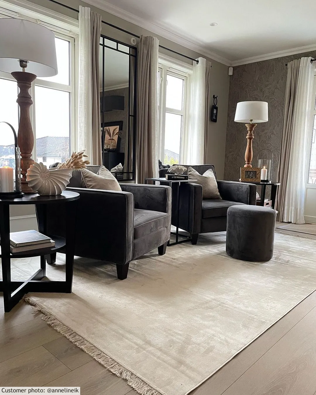 Koberec Wilton - Art Silk (svetlo šedá/bežová)