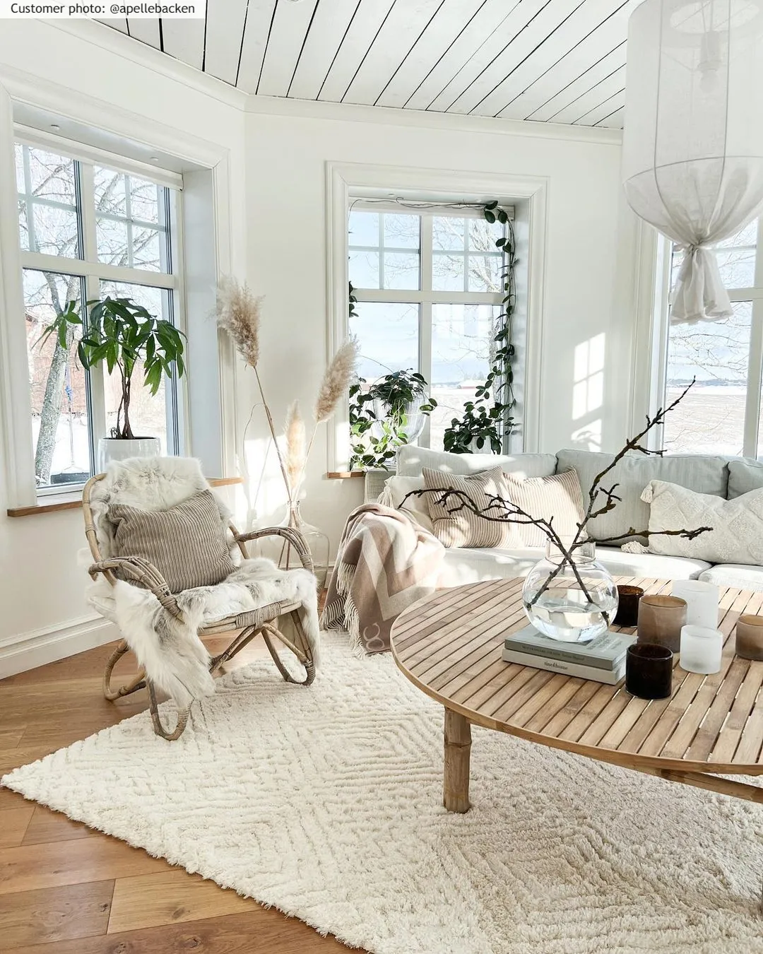 Koberce s chlupem - Stettin (offwhite)