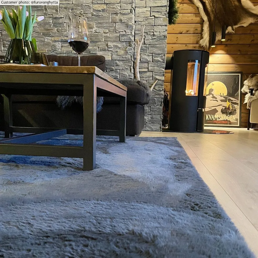 Koberce s dlhým vlasom - Aranga Super Soft Fur (antracit)