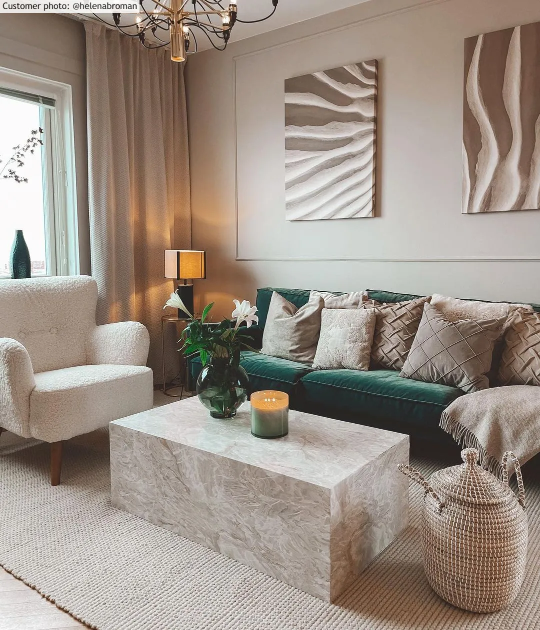 Vlnený koberec - Coastal (krémový)