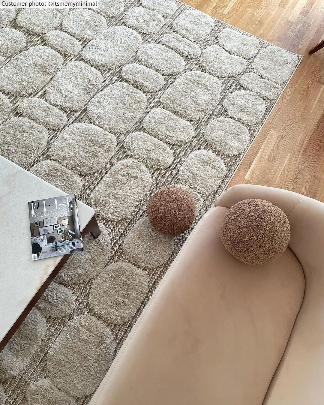 Koberce s dlhým vlasom - Fondi (béžová)