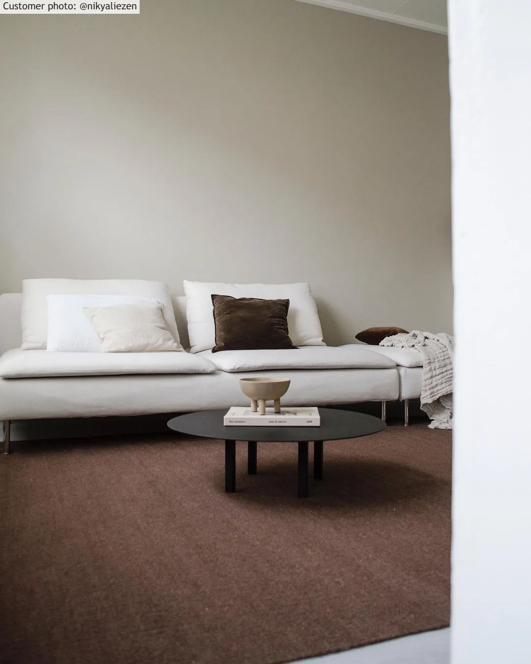 Vlnený koberec - Hamilton (Deep Taupe)