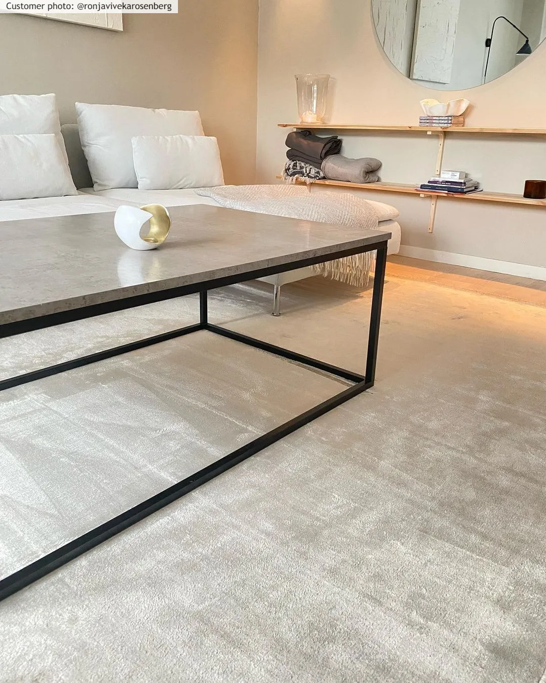 Koberec Wilton - Art Silk (svetlo šedá/bežová)