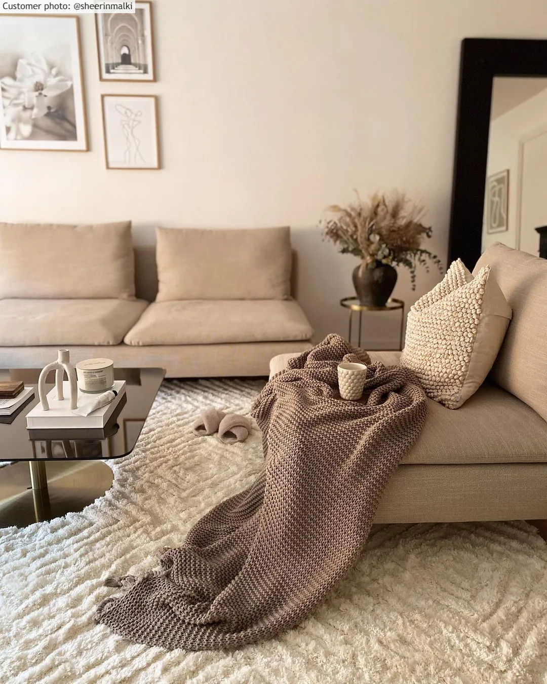 Kruhové koberce - Monti (offwhite)