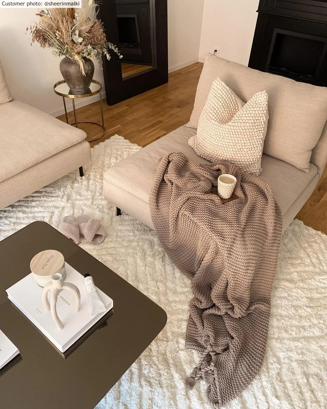 Koberec s dlhým vlasom - Monti (offwhite)