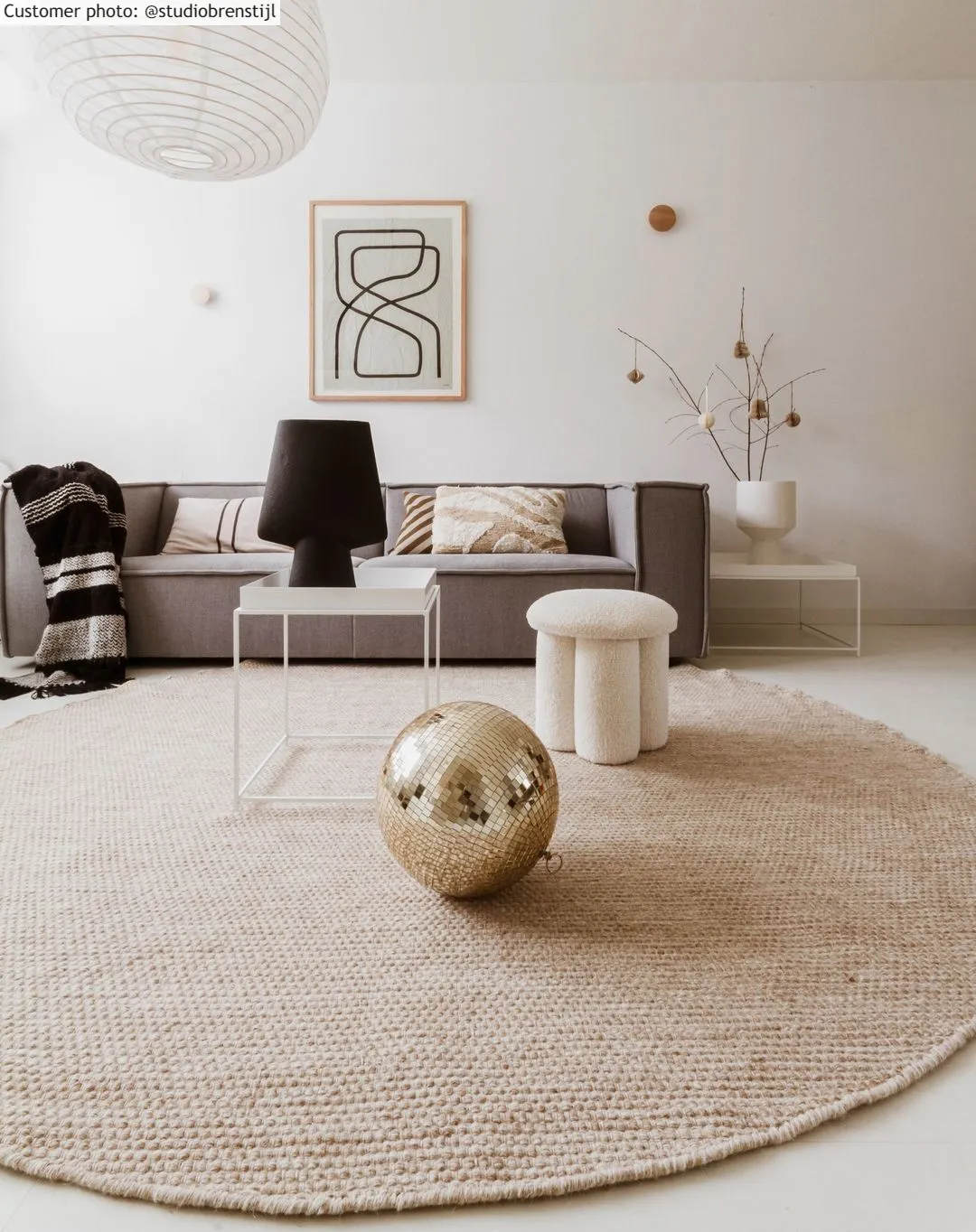 Vlnený koberec - Otago (béžový)